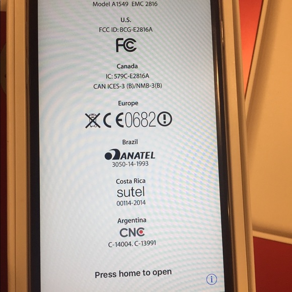 Straight talk prepaid iPhone6 32 GB - Picture 5 of 5